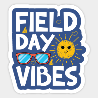 Field Day vibes  Kids Teachers Field Day 2022 Sticker